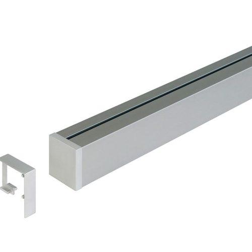 Thanh nhôm gắn tường dài 900mm Hafele 521.00.009