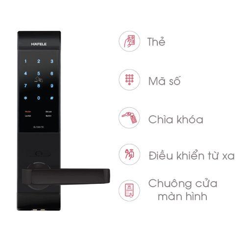 Tính năng Khóa thẻ từ Hafele EL7500-TC 912.20.552