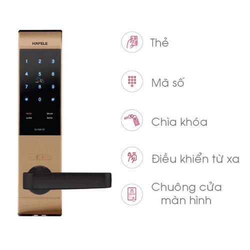 Tính năng Khóa thẻ từ Hafele EL7500-TC 912.20.558