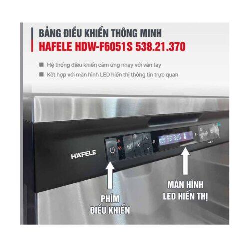 Ảnh bảng điều khiển Häfele HDW-F6051S 538.21.370