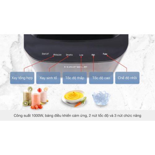 Công dụng của máy xay sinh tố đa năng chân không Hafele BR230-19E00 535.43.271
