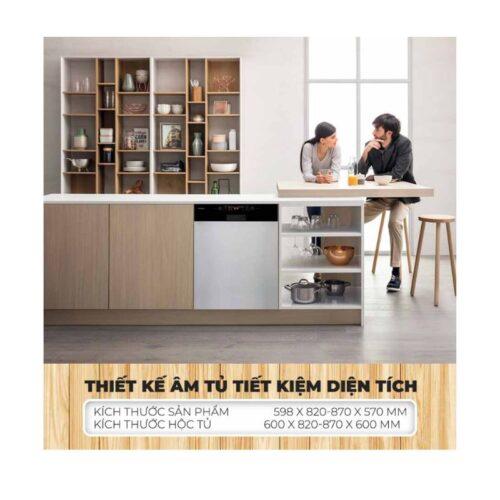 Hình ảnh lắp đặt Häfele HDW-HI60B 533.23.210