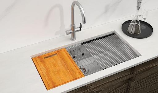Chậu rửa bát Inox 1 hố Hafele WS R0 HS24-SSN1S-8644 SILVER 567.24.477 Chậu rửa bát Inox 1 hố Hafele WS R0 HS24-SSN1S-8644 SILVER 567.24.477