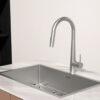 Vòi rửa bát nóng lạnh Hafele HT24-SH1P417-BR 570.85.041 có dây rút 2 Ảnh vòi rửa bát nóng lạnh Hafele HT24-SH1P417-BR 570.85.041 có dây rút