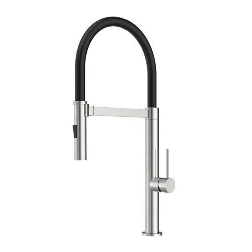 Vòi rửa bát nóng lạnh Hafele HT24-SH1F527-BR 570.85.051 có dây rút 3 Vòi rửa bát nóng lạnh Hafele HT24-SH1F527-BR 570.85.051 có dây rút