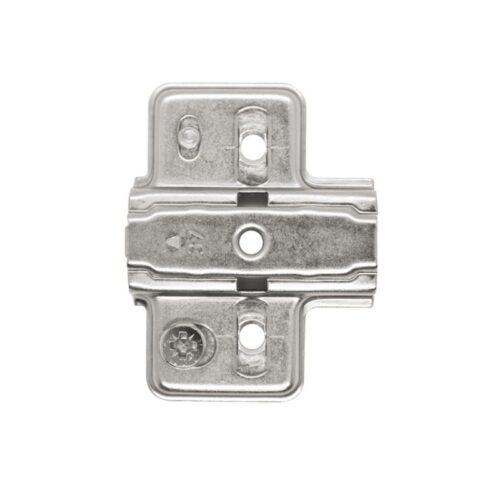 Đế bản lề Mettalamat neo chữ thập Hafele 334.90.021