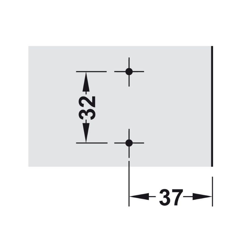 Kích thước đế bản lề tủ Metalla A 310A Hafele 311.03.104-1 Kích thước đế bản lề tủ Metalla A 310A Hafele 311.03.104-1