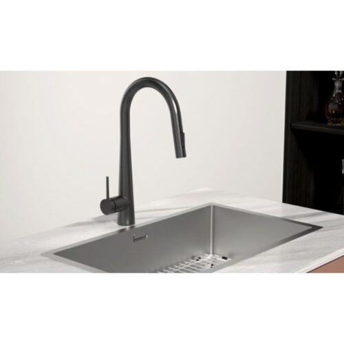 Vòi rửa bát nóng lạnh Hafele LUX-P HT25-SH1P417 567.24.498 Đen 5 Ảnh vòi rửa bát nóng lạnh Hafele LUX-P HT25-SH1P417 567.24.498 Đen