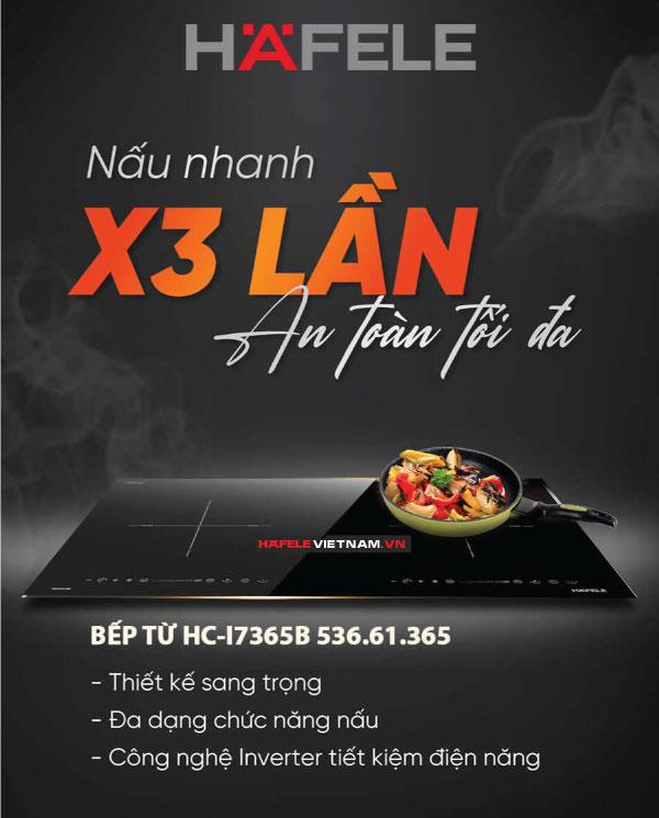 365 Bếp từ 536.61.365 mới nhất 2026 với nhiều tính năng hiện đại
