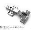 Bản lề trùm ngoài Metalla SM 110° Giảm Chấn Hafele 315.07.113