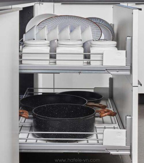 Hình ảnh bộ rổ xoong nồi Hafele Diningagent 900mm Kesseboehmer 545.14.919