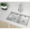 Chậu rửa bát Hafele 567.24.427 inox 2 hố 2 Chậu rửa bát inox 2 hố Hafele 567.24.427