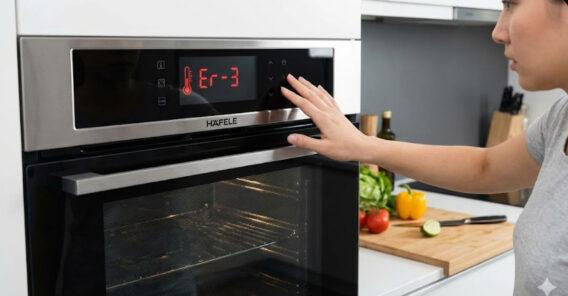 Lò nướng Hafele báo lỗi
