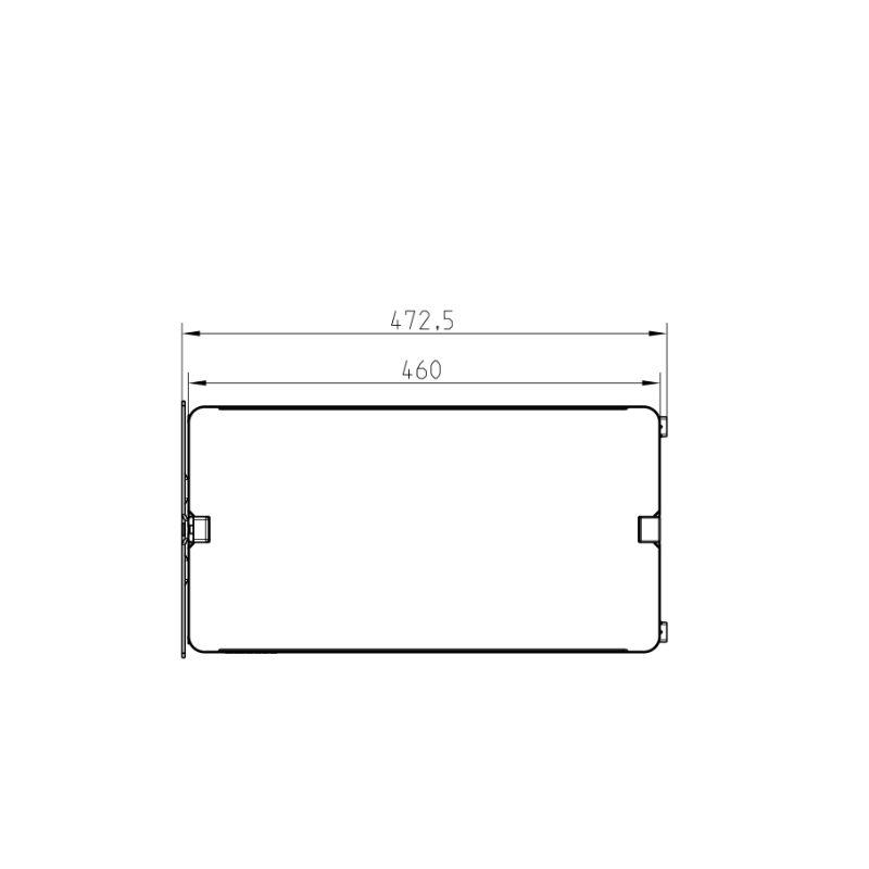 Kích thước Kệ đựng gia vị Hafele 545.14.323