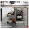 Bộ Rổ Góc Corner Agent 900mm Hafele 545.14.339 2 Bộ Rổ Góc Corner Agent 900mm Hafele 545.14.339
