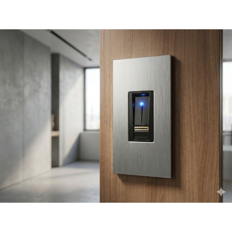 Ảnh thực tế đầu đọc vân tay Hafele 912.05.034 Ảnh thực tế đầu đọc vân tay Hafele 912.05.034