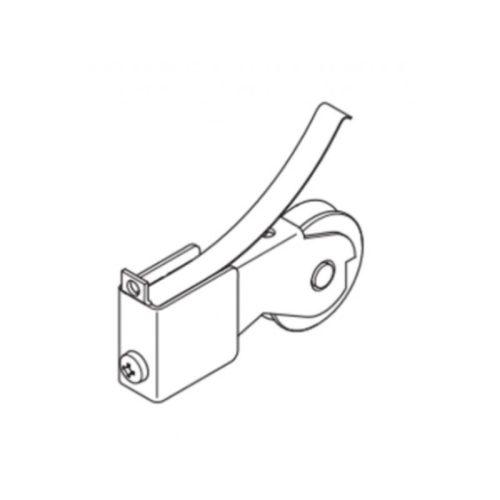 Aluflex 80 bánh xe trượt dưới Hafele 403.50.940 3 Kích thước Aluflex 80 bánh xe trượt dưới Hafele 403.50.940
