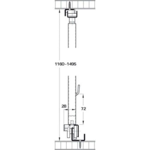 Khay kéo Hafele 545.60.673 5 Kích thước khay kéo Hafele 545.60.673