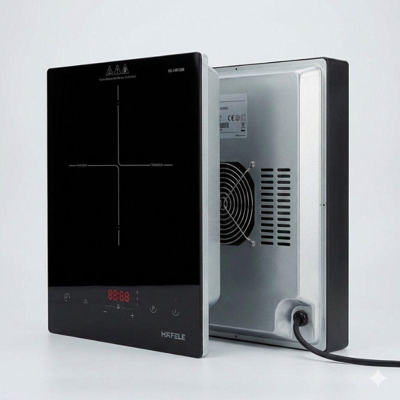 Mặt bên bếp từ Hafele 536.61.810 Mặt bên bếp từ Hafele 536.61.810