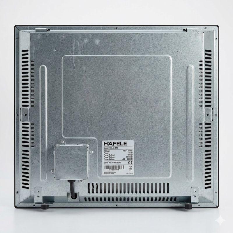 Mặt sau bếp từ Hafele 536.61.912 Mặt sau bếp từ Hafele 536.61.912