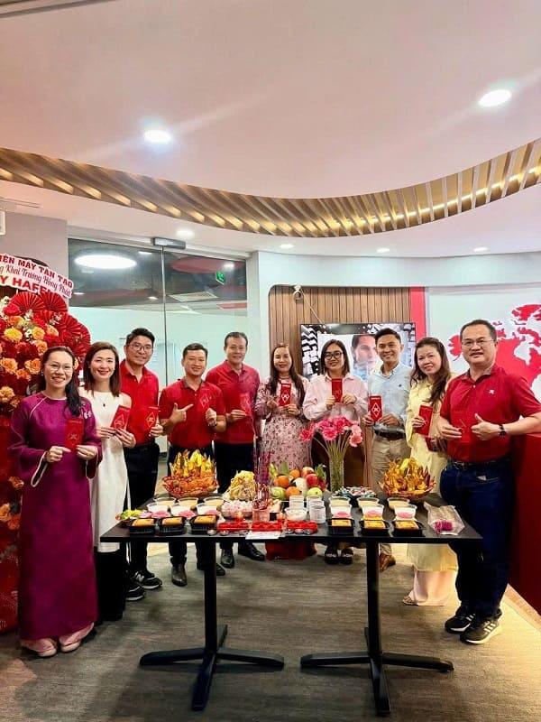 CEO Häfele Việt Nam chúc mừng năm mới Hệ thống Phân phối nhân dịp khai xuân Bính Ngọ 2026 1 nhân sự hafele khai xuân bính ngọ 2026