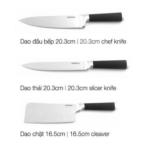 Bộ dao kéo Hafele HS-K7X 535.44.168 3 Ảnh Bộ dao kéo Hafele HS-K7X 535.44.168