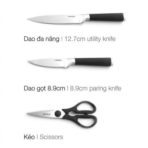 Bộ dao kéo Hafele HS-K7X 535.44.168 4 Hình ảnh Bộ dao kéo Hafele HS-K7X 535.44.168
