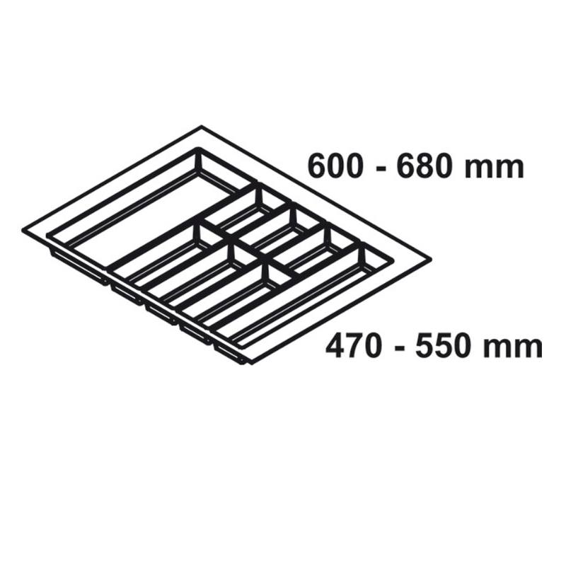 Ảnh Khay chia đa năng Hafele 556.52.747 Ảnh Khay chia đa năng Hafele 556.52.747