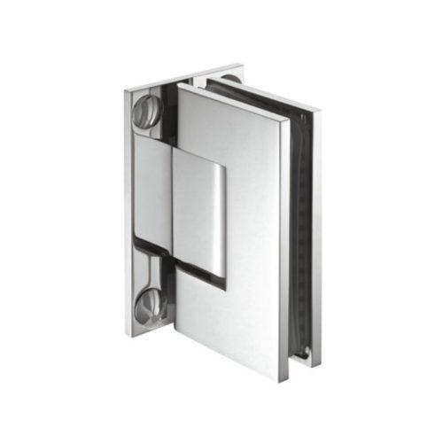 Bản lề kính - tường Nickel mờ Hafele 981.51.009