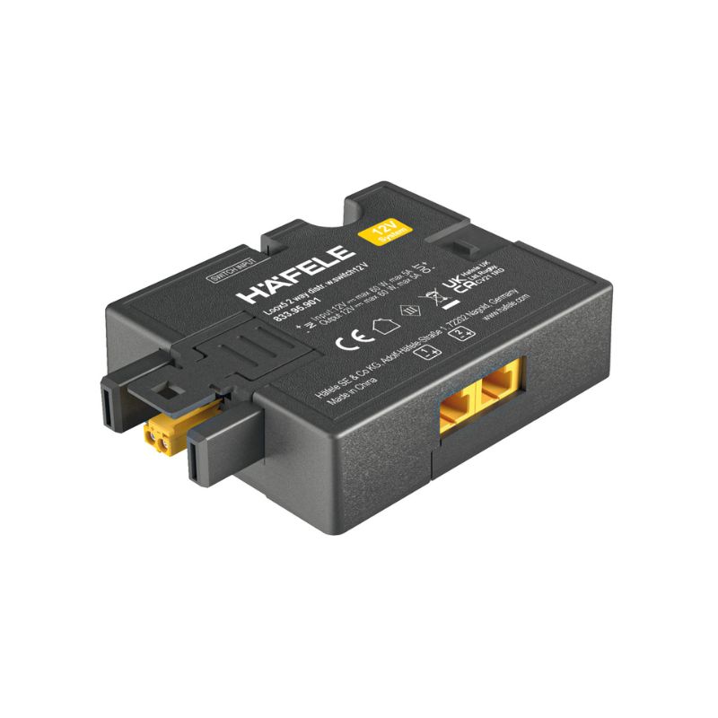 Bộ chia 2 cổng 12V có công tắc Hafele 833.95.901 Bộ chia 2 cổng 12V có công tắc Hafele 833.95.901