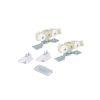 Bộ phụ kiện cửa trượt 160kg Silent 160/A Hafele 489.40.025 2 bo phu kien cua truot 160kg silent 160 a hafele 489 40 025