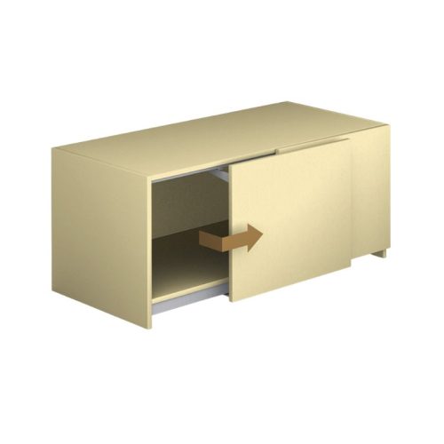 Bộ phụ kiện cửa trượt bằng mặt S/US 20FB Hafele 406.11.210