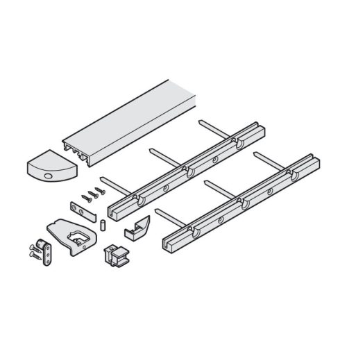 Bộ ray sàn Hawa Folding Concepta III Hafele 408.32.435