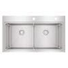 Chậu rửa chén inox Hafele 567.94.024 1 Chậu rửa chén inox Hafele 567.94.024