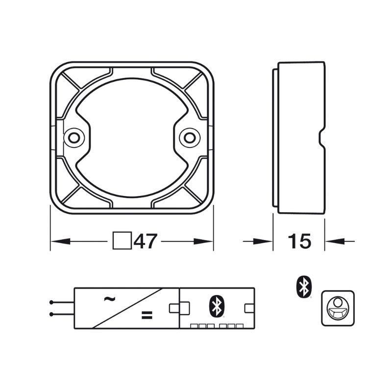Chi tiết chuyển động không dây Mesh Hafele 850.00.953 Chi tiết chuyển động không dây Mesh Hafele 850.00.953