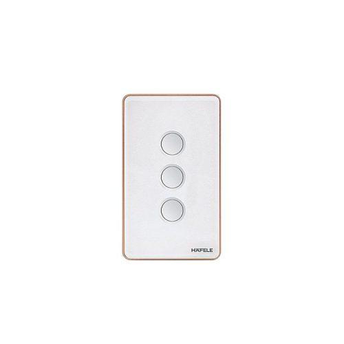 Công tắc đèn thông minh 3 gang Hafele 820.71.005