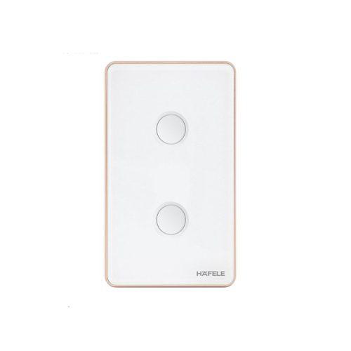 Công tắc ZB 2GUS 10A trắng L Hafele HSL-LS2G01W 820.71.004