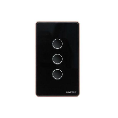 Công tắc ZB 3G US 10A Đen L Hafele HSL-LS3G01B 820.71.002