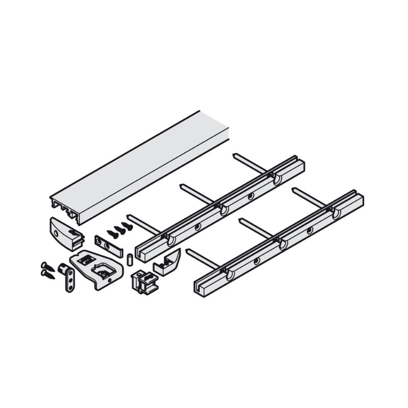 Khung gắn sàn Hawa Folding Concepta 25 Hafele 408.30.961 Khung gắn sàn Hawa Folding Concepta 25 Hafele 408.30.961