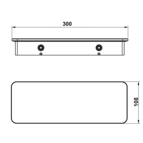 Kệ kính trắng 300 Hafele 495.80.238 4 Kệ kính trắng 300 Hafele 495.80.238