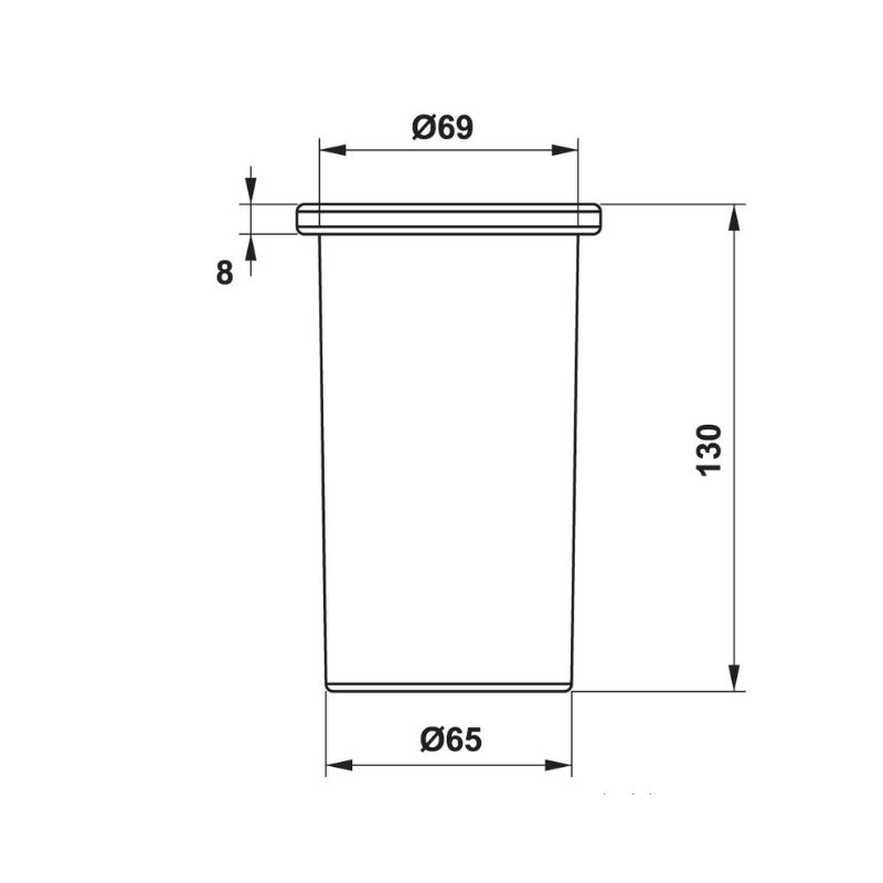 Ly đựng dụng cụ Hafele 495.80.241 Ly đựng dụng cụ Hafele 495.80.241