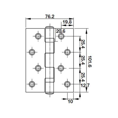 Bản lề lá DIY Hafele 489.04.005 3 lap dat ban le la diy hafele 489 04 005