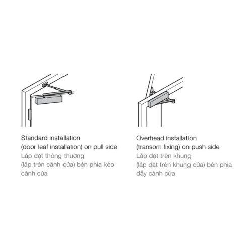 Thiết bị đóng cửa tự động Hafele 931.84.239 3 Lắp đặt thiết bị đóng cửa tự động Hafele 931.84.239