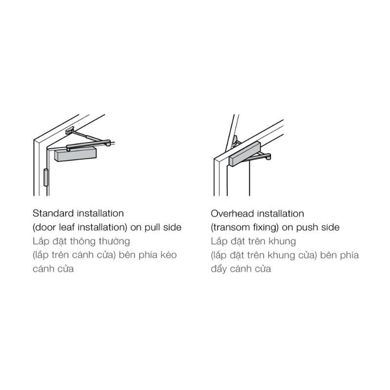 Lắp đặt thiết bị đóng cửa tự động Hafele 931.84.239 Lắp đặt thiết bị đóng cửa tự động Hafele 931.84.239