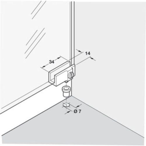Bản lề cửa Hafele 361.69.320 4 Mô tả bản lề cửa Hafele 361.69.320