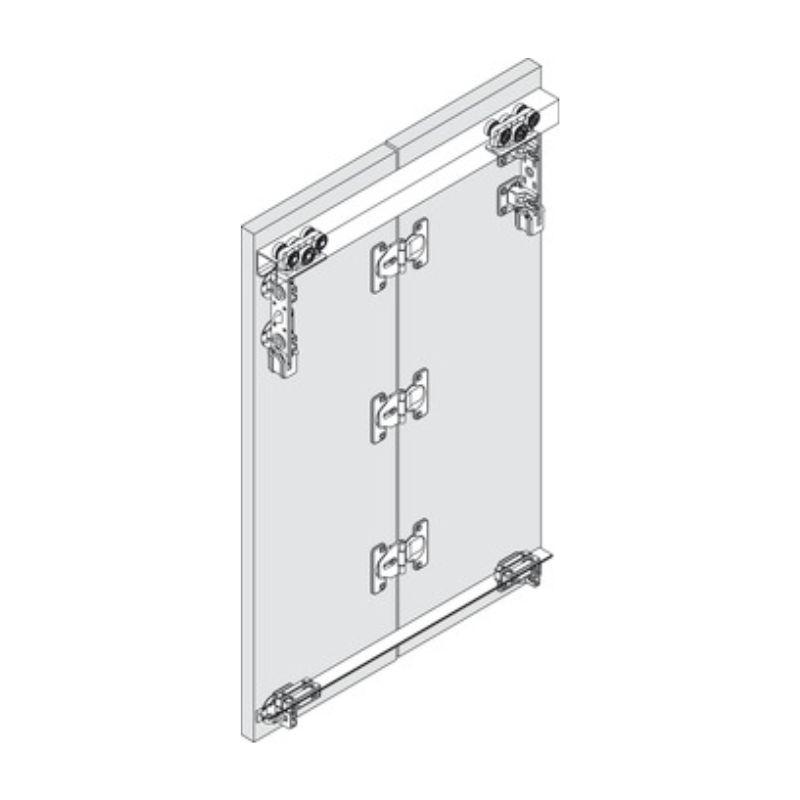 Mô tả thanh dẫn hướng Silent-Fold 40 Hafele 409.62.700 Mô tả thanh dẫn hướng Silent-Fold 40 Hafele 409.62.700