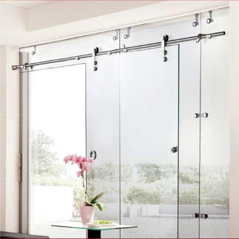 Phụ kiện cửa trượt kính kiểu nhà kho Hafele 981.71.070 Phụ kiện cửa trượt kính kiểu nhà kho Hafele 981.71.070