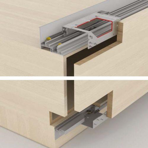 Phụ kiện cửa trượt Slido Space Air 80 VF Hafele 406.78.037
