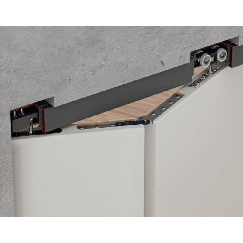 Phụ kiện cửa trượt xếp cho cửa gỗ Hafele 940.42.512 Phụ kiện cửa trượt xếp cho cửa gỗ Hafele 940.42.512