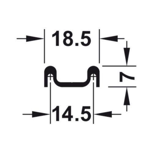 Ray trượt dưới Hafele 415.11.622